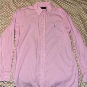 Ralph Lauren Pink Dress Shirt 15 1/2 /39